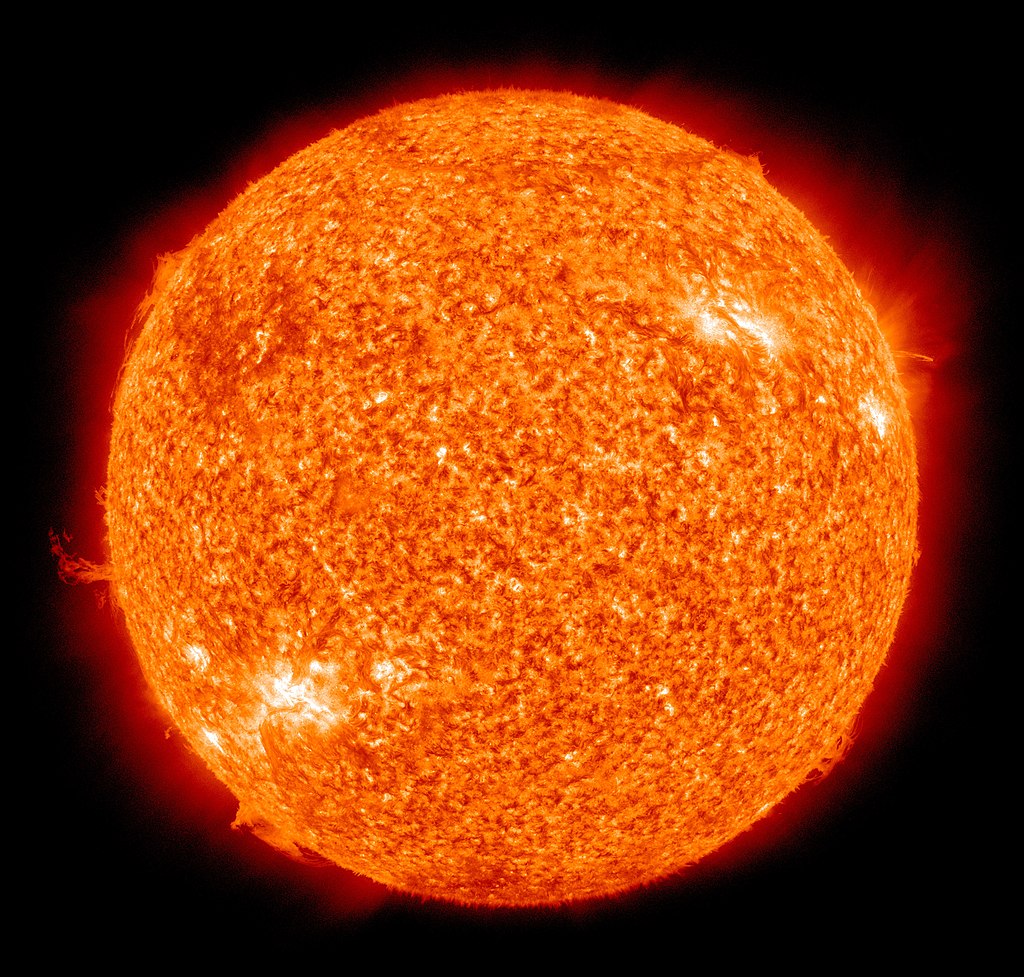 Ein Nasa Bild der Sonne