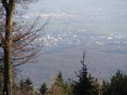 Blick vom Taunus auf Frankfurt