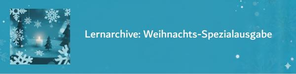 Lernarchive Weihnachten