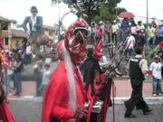 Karfreitagsprozession Alangasi bei Quito