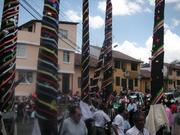 Karfreitagsprozession Alangasi bei Quito