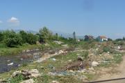 Flussbett außerhalb von Shkodër