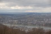Blick vom Petersberg auf Bad Godesberg und die Eifel