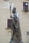 Papstdenkmal auf dem Wawelhügel