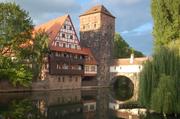 An der Pegnitz- Weinstadl, Wasserturm und Henkersbrücke 