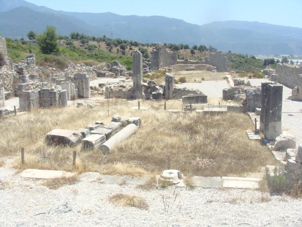 Xanthos- Teil der Ruinenanlage