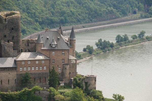 Burg Katz am Rhein bei Lorch