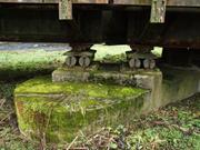 Rollenlager einer Brücke (über die Lahn)