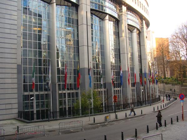 Europäisches Parlament Brüssel (Teilansicht)